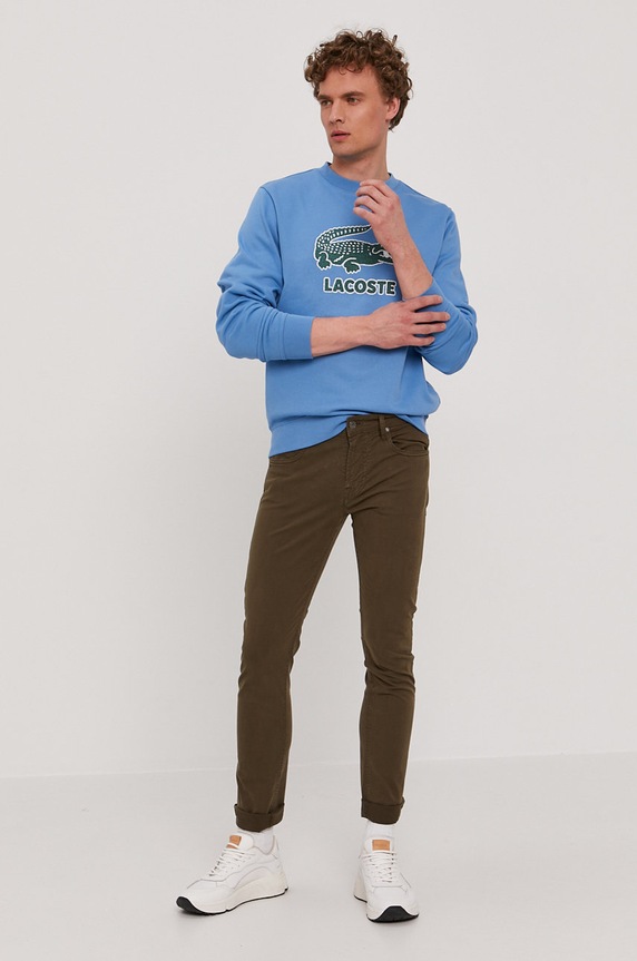 Guess - Spodnie M1RAN1.WCNZ4 zielony SS21
