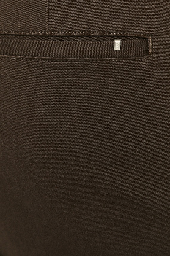 AllSaints - Spodnie PARK CHINO bordowy MT010V