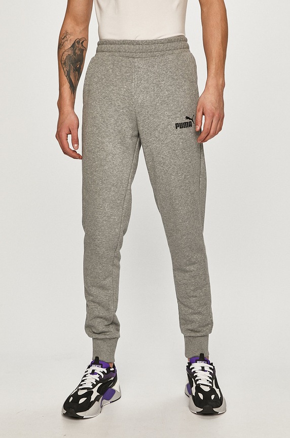 Puma - Hlače pletivo siva 586716