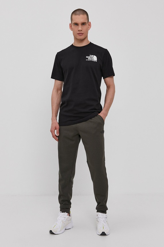 The North Face Spodnie NF0A3UWI7D01 zielony SS21