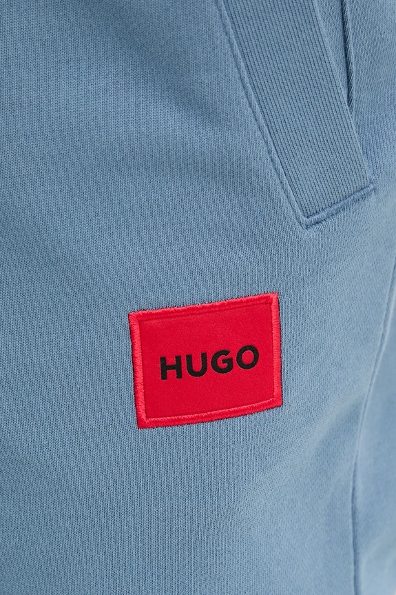 Bavlnené tepláky HUGO Doak212 Doak212 modrá 50447963