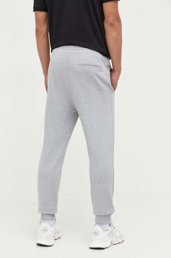 HUGO spodnie dresowe bawełniane Doak212 50447963 szary AA00