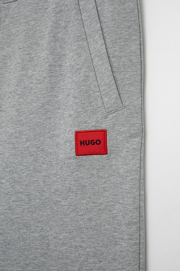 Odzież HUGO spodnie dresowe bawełniane Doak212 50447963 szary