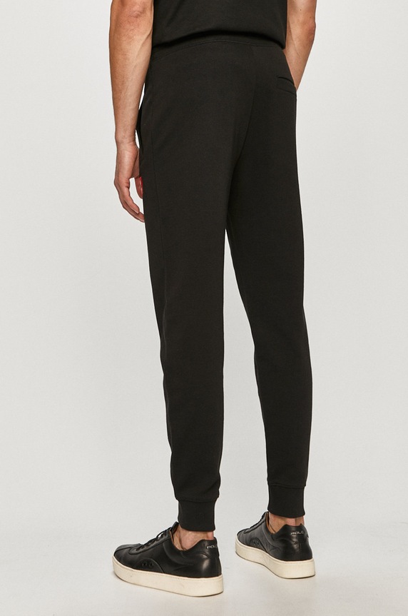 Дрехи Памучен спортен панталон HUGO Doak212 50447963 черен