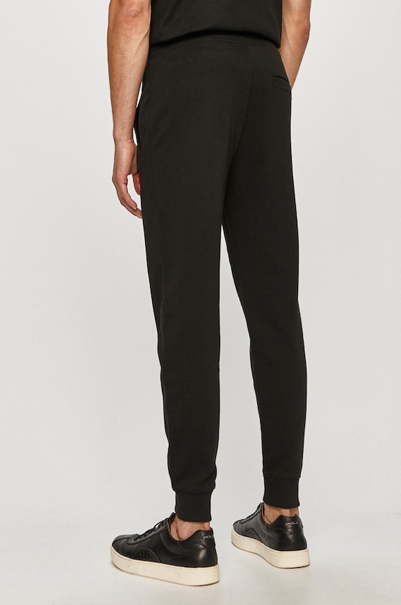 Дрехи Памучен спортен панталон HUGO Doak212 50447963 черен