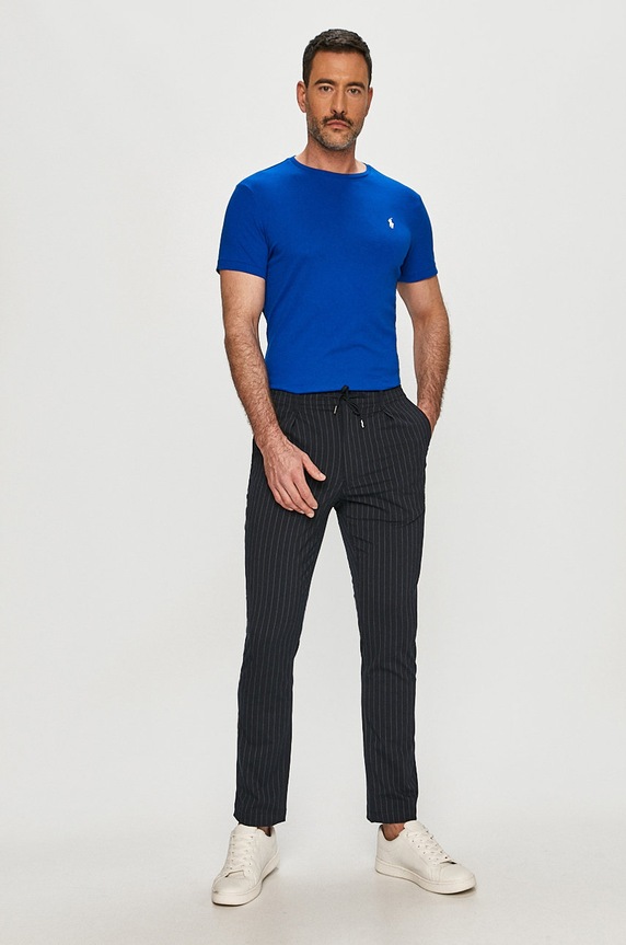 Polo Ralph Lauren - Nohavice 710841177002 tmavomodrá SS21