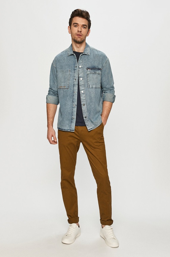 Scotch & Soda - Pantaloni 160720 verde SS21