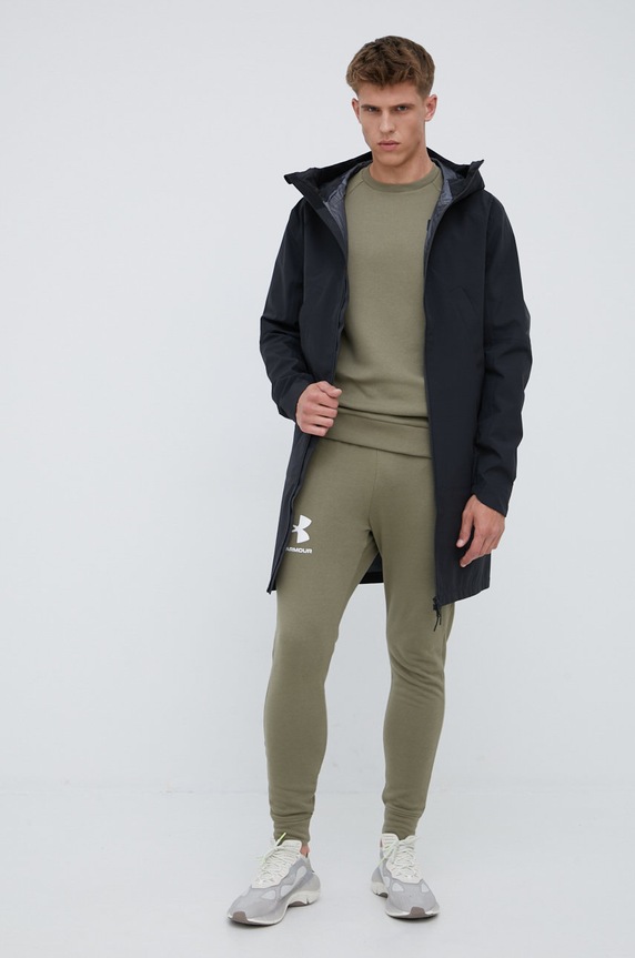 Hlače Under Armour 1361642 zelena SS23