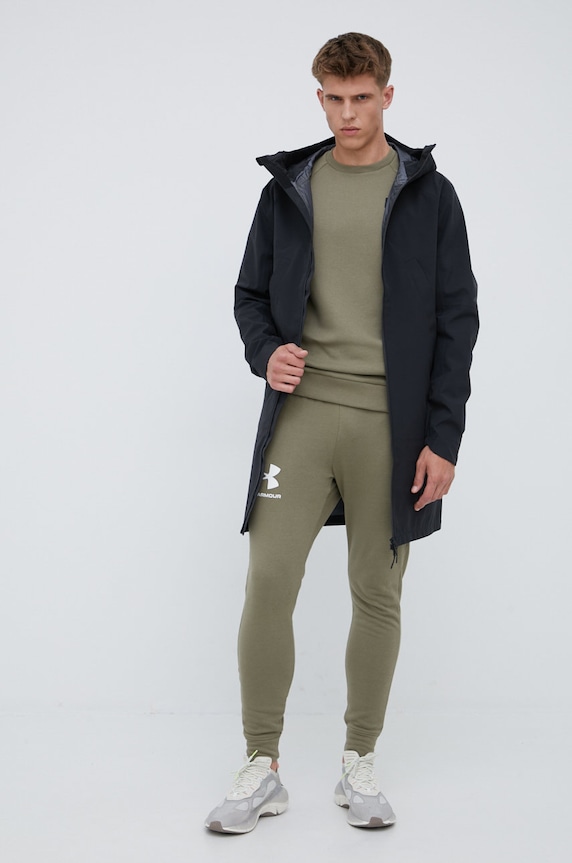Hlače Under Armour 1361642 zelena SS23