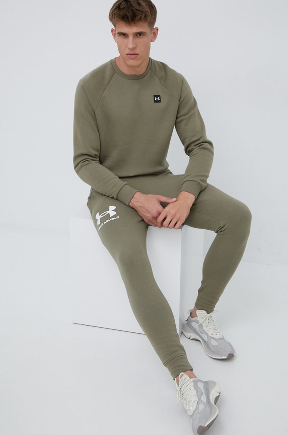 Hlače Under Armour zelena 1361642