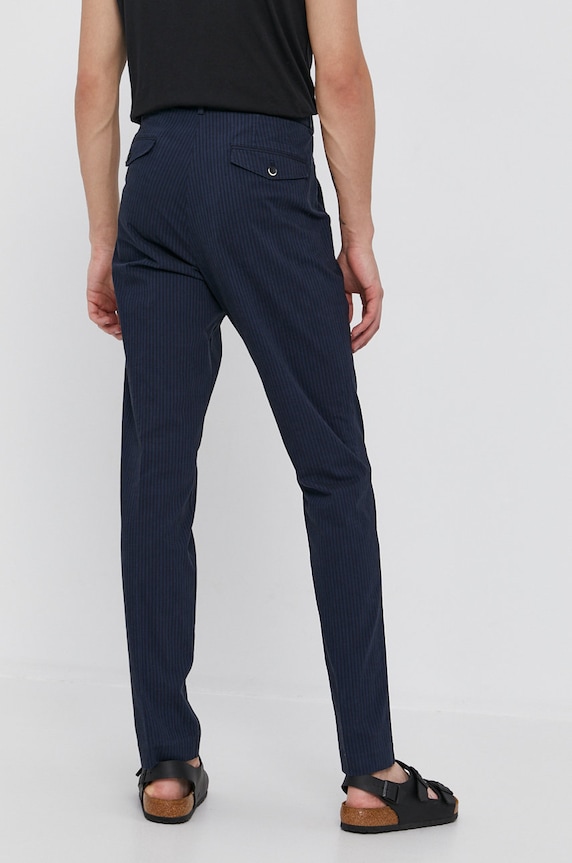 Îmbrăcăminte Sisley Pantaloni 4ZW455E69.941 bleumarin