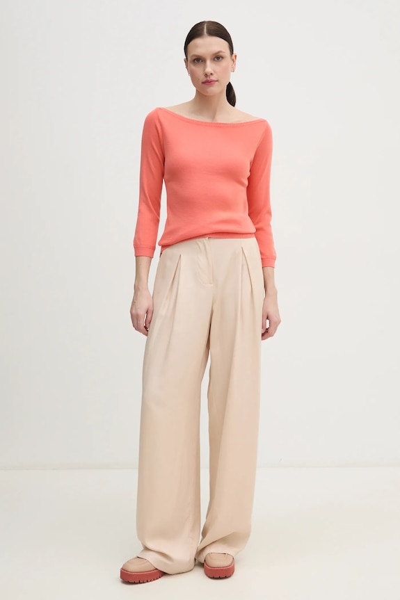 United Colors of Benetton sweter 1091D1M09 pomarańczowy AA00