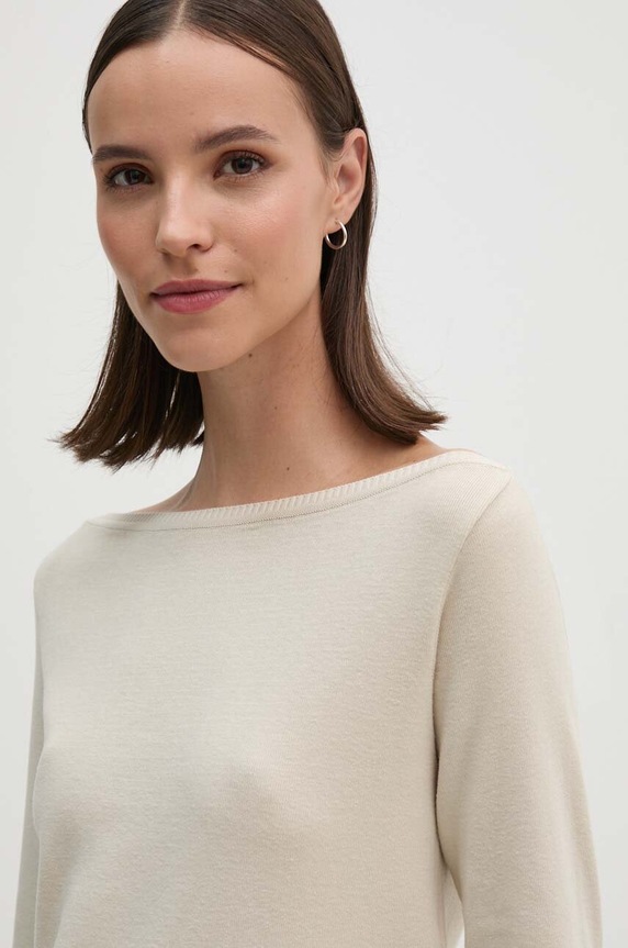 Sveter United Colors of Benetton béžová 1091D1M09