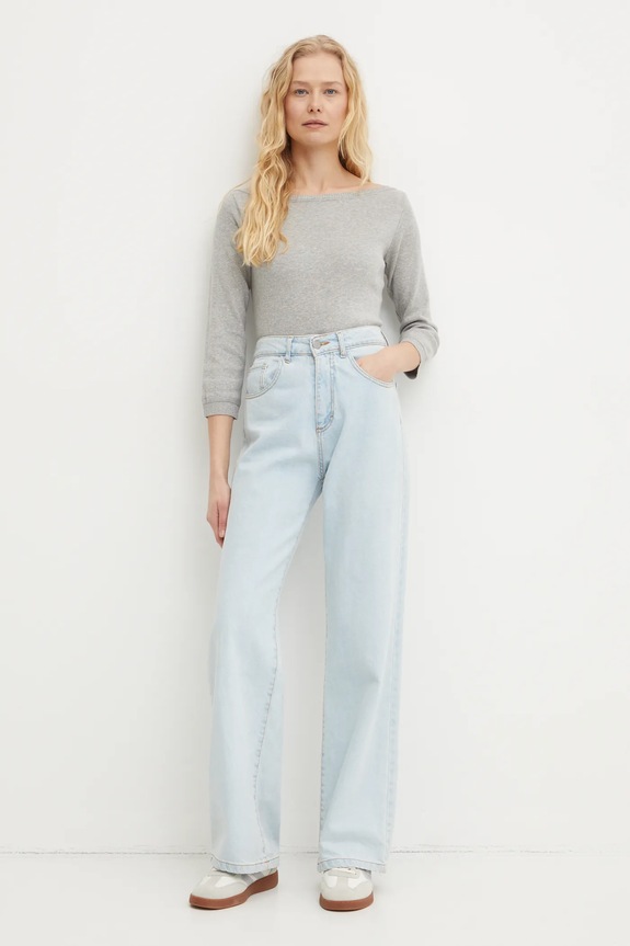 Pulover United Colors of Benetton 1091D1M09 siva AA00