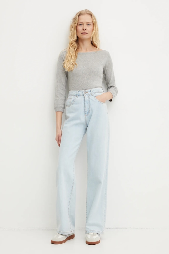 Pulover United Colors of Benetton 1091D1M09 siva AA00