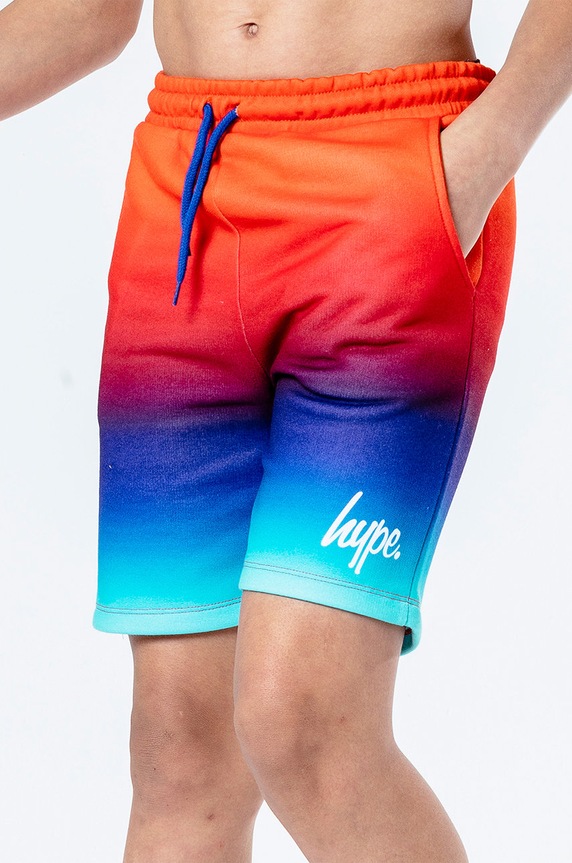 Detské krátke nohavice Hype MINT FADE potlač viacfarebná YWF.378