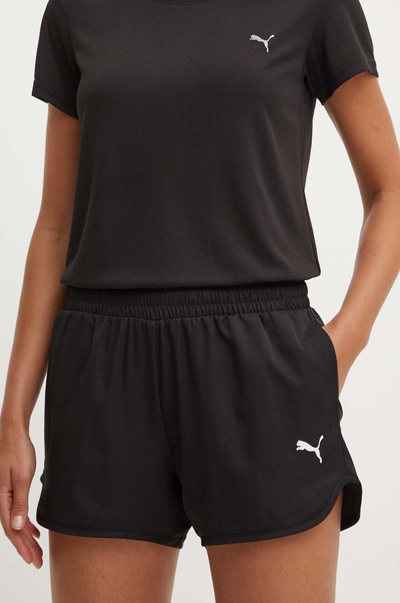 Puma rövidnadrág 586862 sima fekete 586862