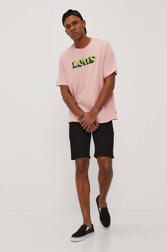 Levi's farmer rövidnadrág 39864.0037 fekete AA00