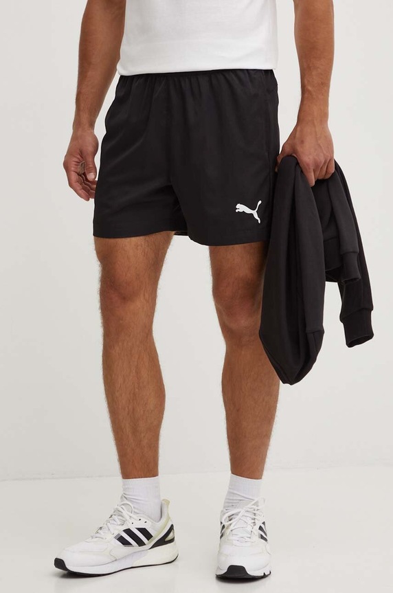 Puma - Szorty tkanina czarny 586728