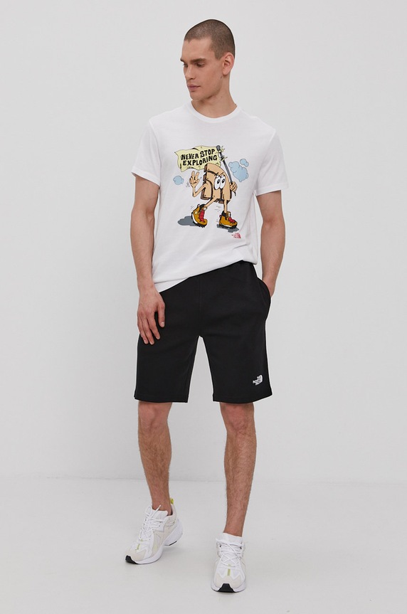 The North Face Szorty NF0A3S4FJK31 czarny SS23