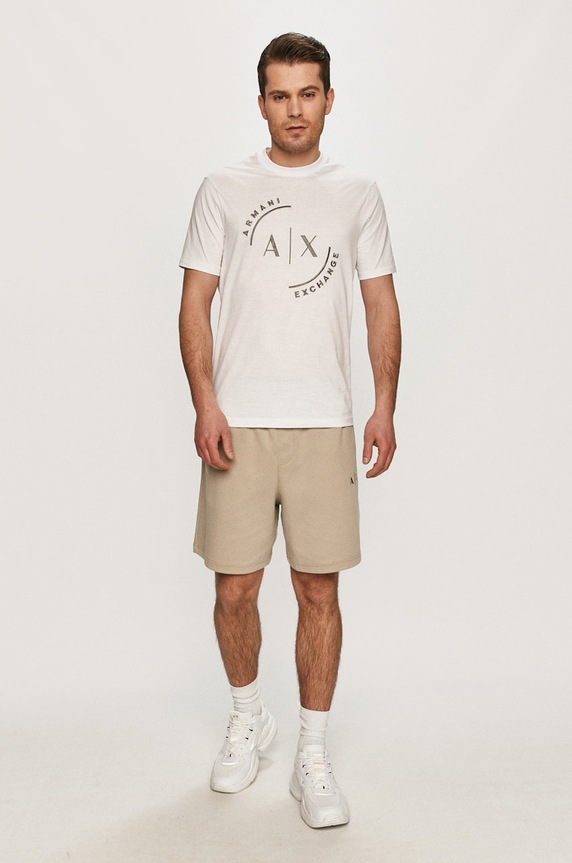 Armani Exchange rövidnadrág 3KZSFN.ZJ8FZ szürke SS21