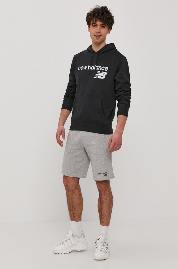 Σορτς New Balance MS11903AG γκρί SS21