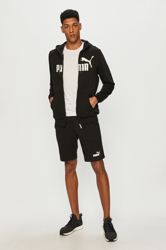 Puma - Szorty 586709 czarny AW24