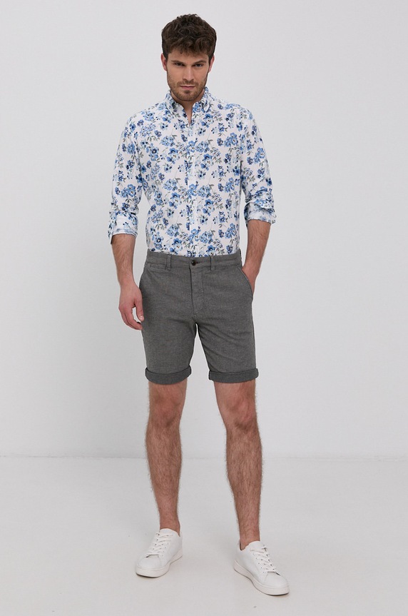 Jack & Jones Szorty 12183665.SilverBirc zielony SS21