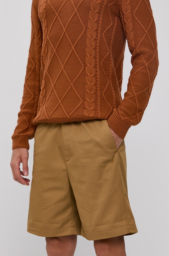 Only & Sons Szorty tkanina beżowy 22021196.Chinchilla