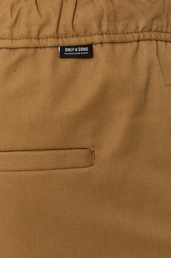 Only & Sons Szorty beżowy 22021196.Chinchilla