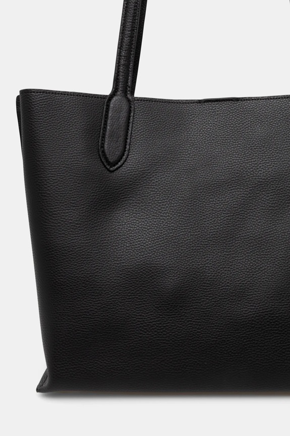 Αξεσουάρ Coach - Δερμάτινη τσάντα C0689 μαύρο