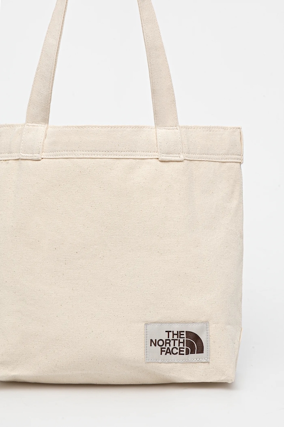 Аксесоари The North Face чанта дамска от памук NF0A3VWQR171 бежов