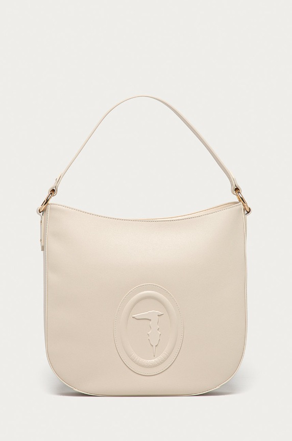 Trussardi Jeans - Torebka mieści A4 beżowy 75B00962.9Y099995