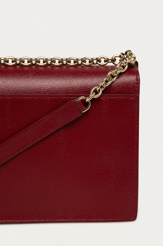 Furla - Poseta de piele 1927 burgundia BAFIACO.ARE000.CGQ00