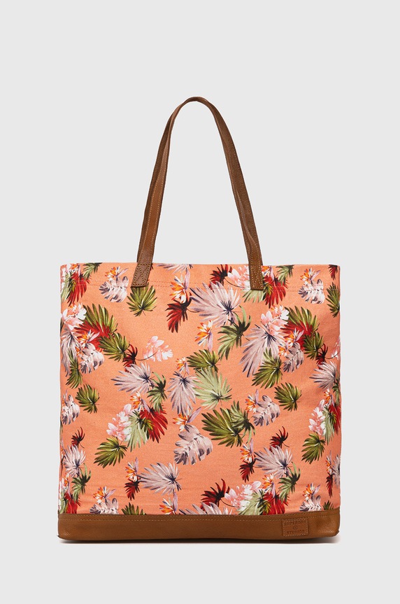Superdry Torebka skóra licowa różowy W9110261A.5GJ