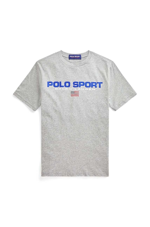 Detské tričko Polo Ralph Lauren 323837629003 sivá SS21