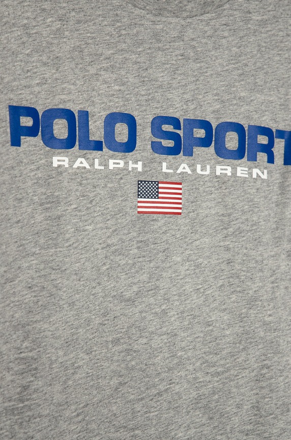 Detské tričko Polo Ralph Lauren sivá 323837629003