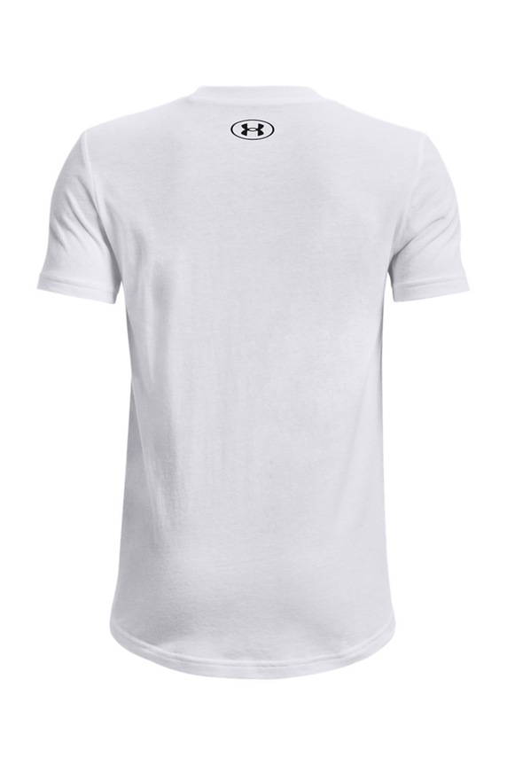 Under Armour t-shirt dziecięcy 122-170 cm 1363282 biały AW24