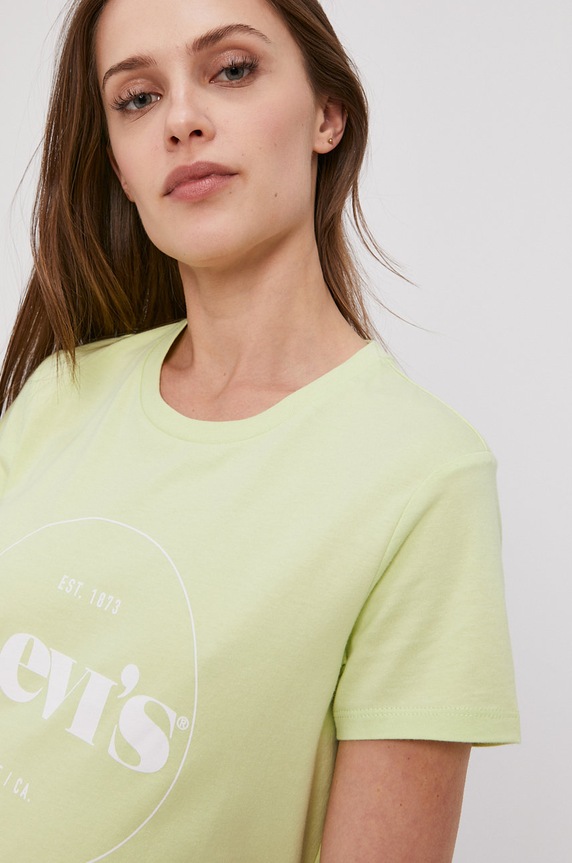 Levi's T-shirt zielony 17369.1296