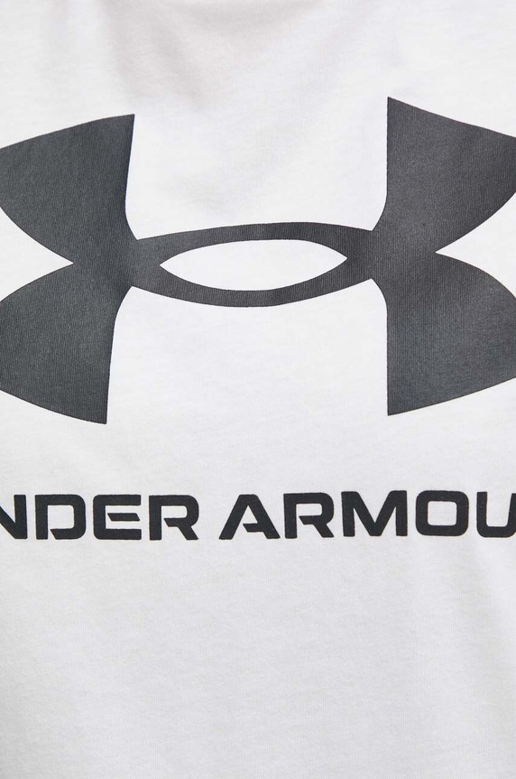 Tričko Under Armour 1356305 bílá