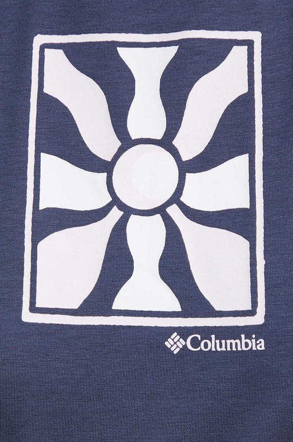 Columbia sportos póló Sun Trek 1931753 sötétkék