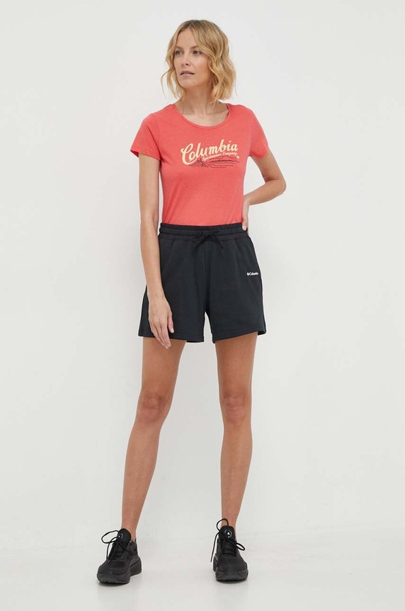 Columbia t-shirt Daisy Days 1934592 piros AW24