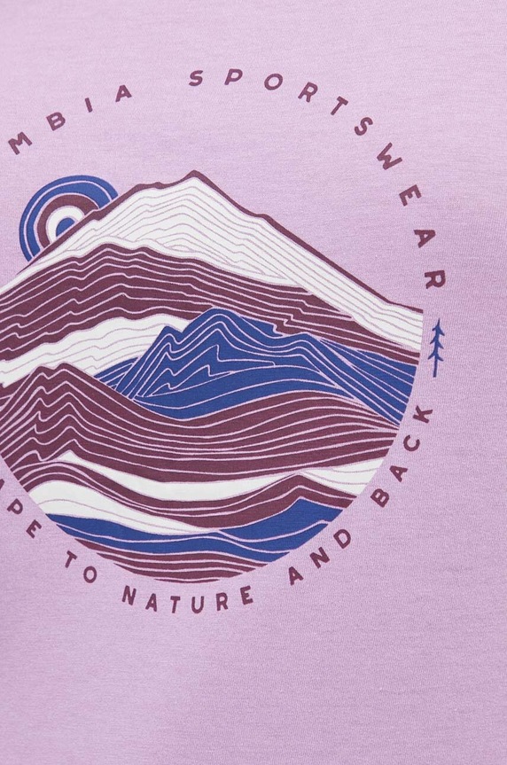 Columbia t-shirt Daisy Days 1934592 lila