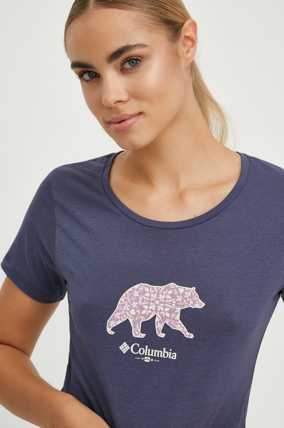 Ruházat Columbia t-shirt Daisy Days 1934592 sötétkék