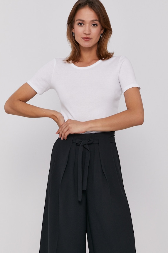 United Colors of Benetton T-shirt bawełna biały 3GA2E16A0.101