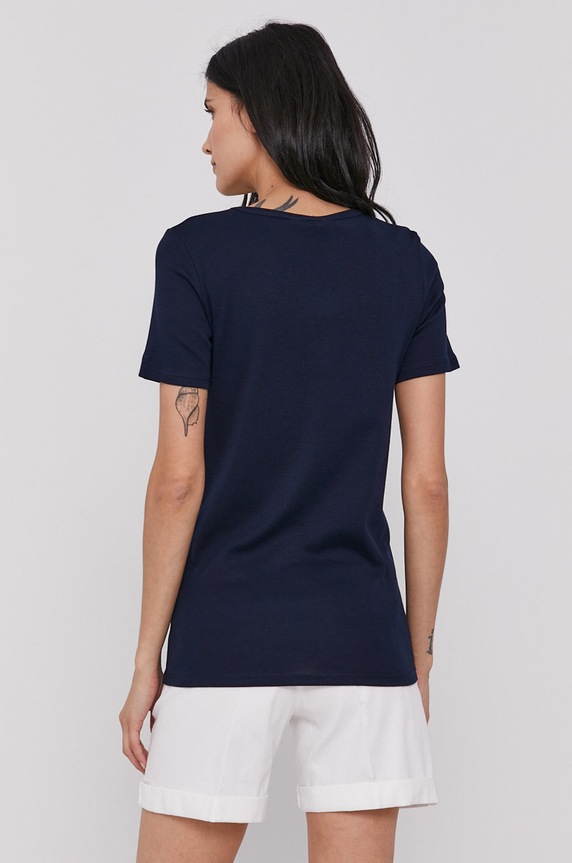 Odzież United Colors of Benetton T-shirt 3GA2E16A0.016 granatowy