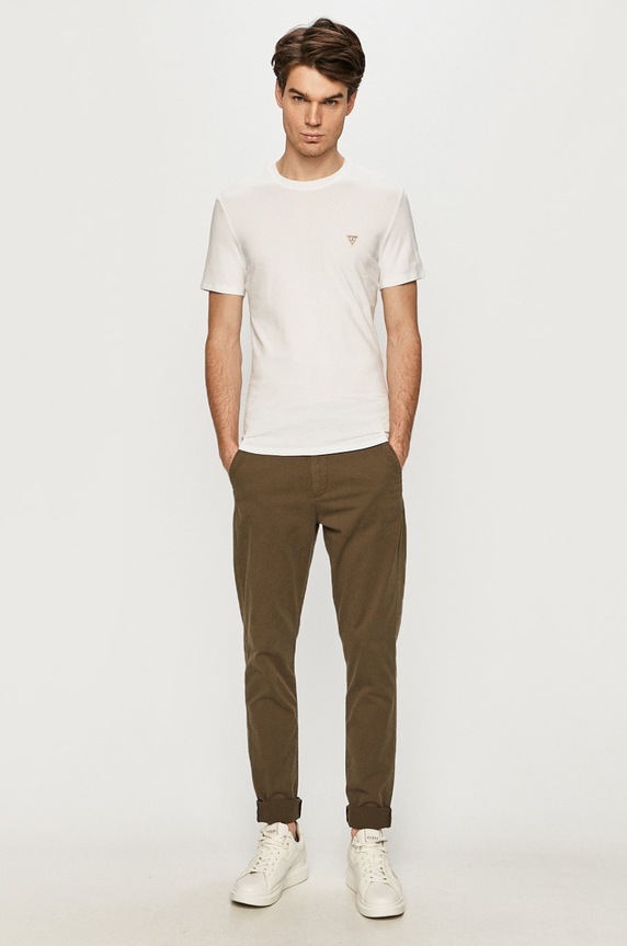 Guess T-shirt M1RI24.J1311 M1RI24.J1311 biały AA00