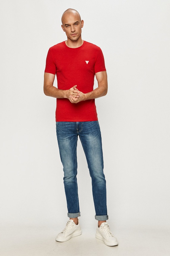 Guess T-shirt M1RI24.J1311 M1RI24.J1311 czerwony AA00