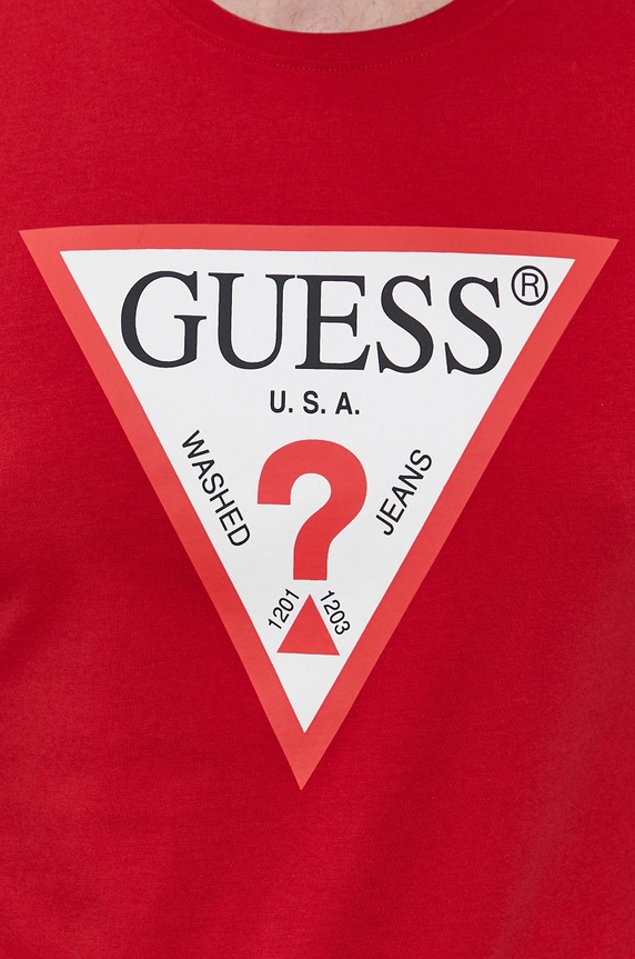 Guess - T-shirt M1RI71.I3Z11 M1RI71.I3Z11 czerwony