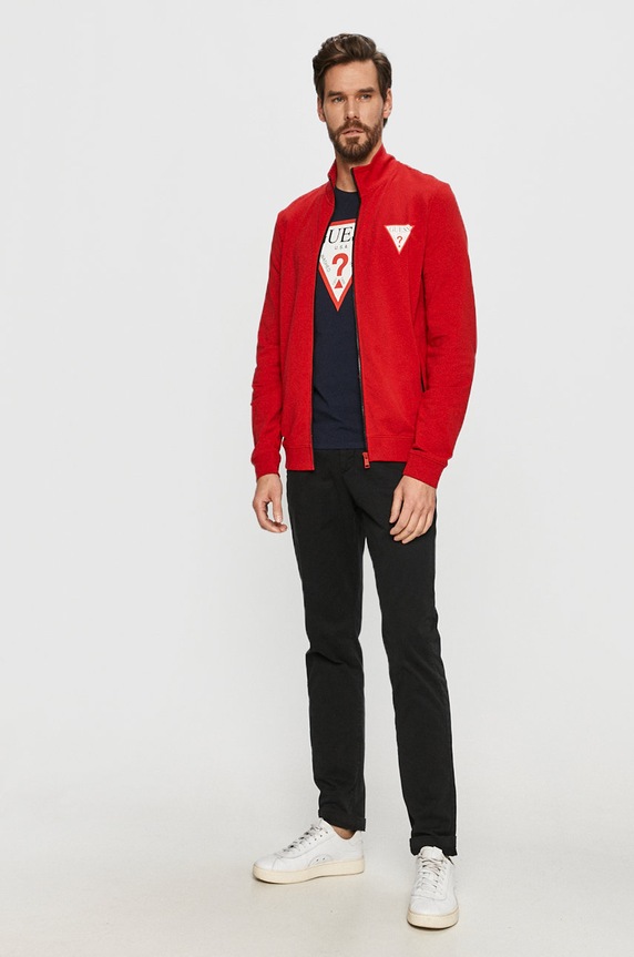 Guess - Tričko M1RI71.I3Z11 námořnická modř AA00
